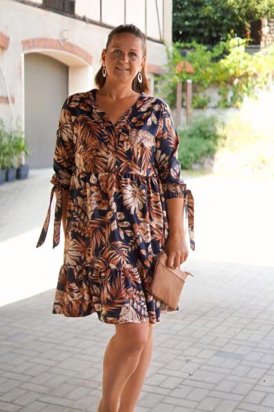 Fadenkäfer Papierschnittmuster Kleid Valentina Damen
